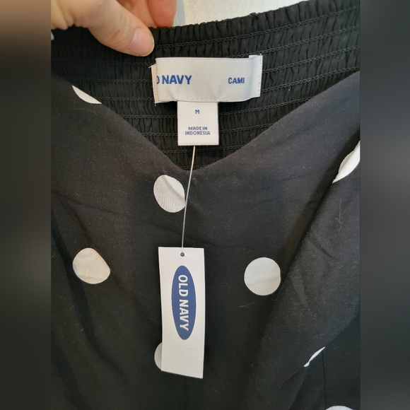 Old Navy Dress, Medium, Polka Dot, Black & White - Picture 4 of 4